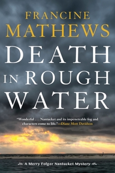 Paperback Death in Rough Water Book