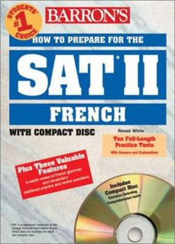 Paperback How to Prepare for SAT II French [With CDROM] Book
