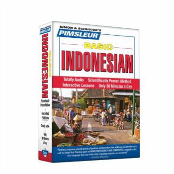 Audio CD Pimsleur Indonesian Basic Course - Level 1 Lessons 1-10 CD: Learn to Speak and Understand Indonesian with Pimsleur Language Programs Book