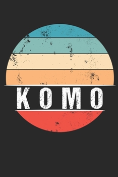 Paperback Komo: 100 Pages 6 'x 9' -Dot Graph Paper Journal Manuscript - Planner - Scratchbook - Diary Book