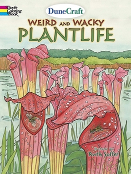 Paperback Dunecraft Weird and Wacky Plantlife Coloring Book