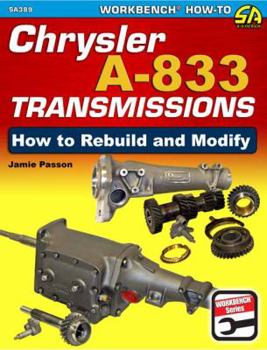 Paperback Chrysler A-833 Transmissions: How to Rebuild and Modify Book