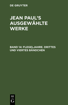 Hardcover Flegeljahre. Drittes und viertes Bändchen [German] Book