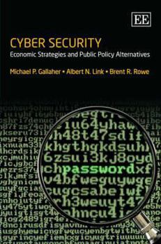 Hardcover Cyber Security: Economic Strategies and Public Policy Alternatives Book