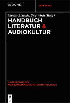 Hardcover Handbuch Literatur & Audiokultur [German] Book