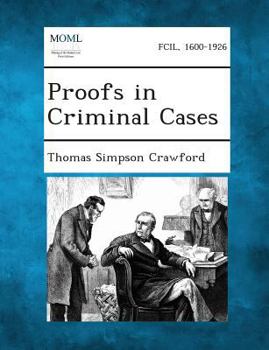 Paperback Proofs in Criminal Cases Book