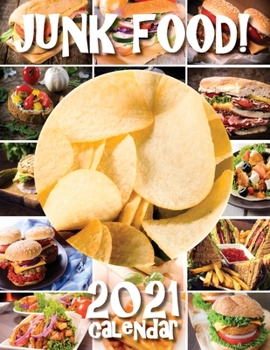 Paperback Junk Food! 2021 Calendar Book