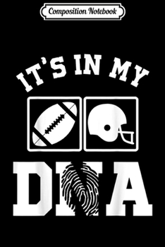 Composition Notebook: Funny American Football Gifts for Men ns & Kids Journal/Notebook Blank Lined Ruled 6x9 100 Pages