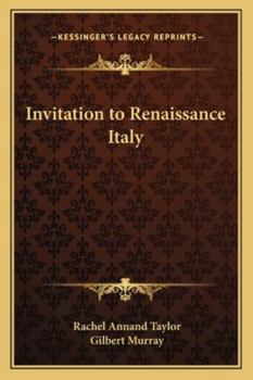Paperback Invitation to Renaissance Italy Book