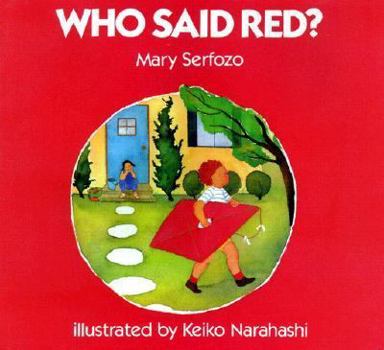 Hardcover Who Said Red? Book