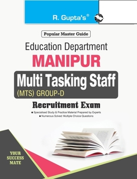 Paperback Manipur: Multi Tasking Staff (MTS) Group D Recruitment Exam Guide Book
