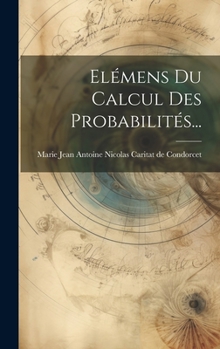 Hardcover Elémens Du Calcul Des Probabilités... [French] Book
