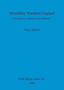 Paperback Mesolithic Northern England: Environment, population and settlement Book