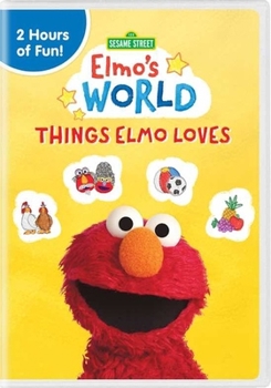 DVD Sesame Street: Elmo's World Things Elmo Loves Book