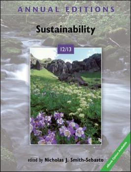 Paperback Annual Editions: Sustainability 12/13 Book