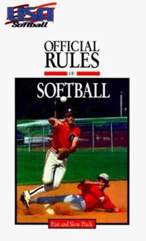 Paperback Official Rules of Softball Book