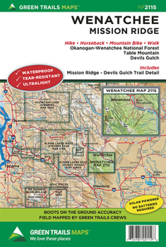 Wenatchee, WA No. 211S (Green Trails Maps)