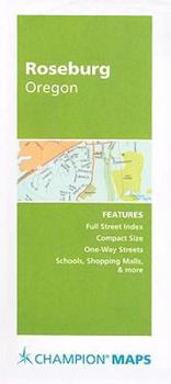 Map Rand McNally Roseburg, Oregon (Champion Maps) Book