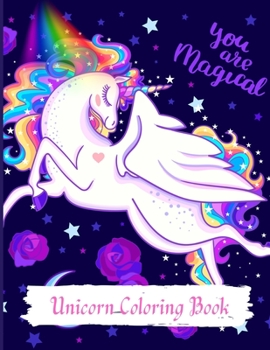 Unicorn Coloring Book: Adult Coloring Book with Beautiful Unicorn Designs, An Adult Coloring Book with Magical Animals, Cute Princesses, A Funny Unicorn Coloring Book for Adults