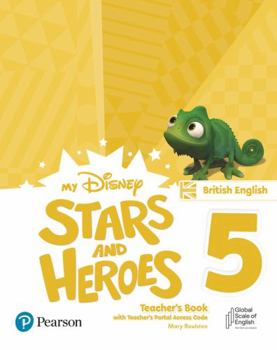 Paperback My Disney Stars and Heroes British Edition Level 5 Teacher's Book with e Book