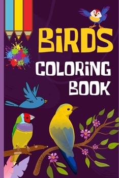 Paperback Birds Coloring Book