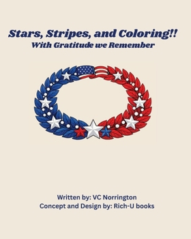 Paperback Stars, Stripes and Coloring Book
