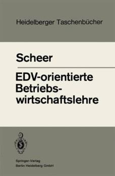 Hardcover Edv-Orientierte Betriebswirtschaftslehre Book