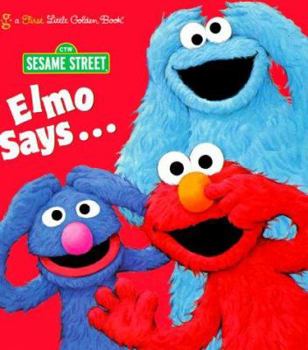 Hardcover Elmo Says (Sesame Street) Book