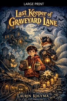 Paperback Last Keeper of Graveyard Lane [Large Print] Book