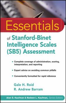 Paperback Essentials of Stanford-Binet Intelligence Scales (SB5) Assessment Book