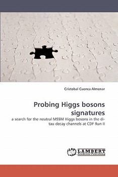 Paperback Probing Higgs bosons signatures Book