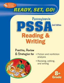 Paperback Pennsylvania PSSA 8th Grade Reading and Writing Book