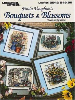 Paperback Paula Vaughan's Bouquets & Blossoms Book