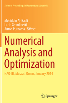 Paperback Numerical Analysis and Optimization: Nao-III, Muscat, Oman, January 2014 Book