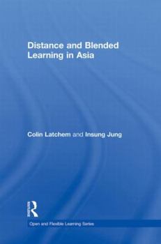 Hardcover Distance and Blended Learning in Asia Book