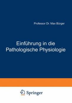 Paperback Einführung in Die Pathologische Physiologie [German] Book