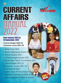 Paperback Current Affairs Manual 2022 Book