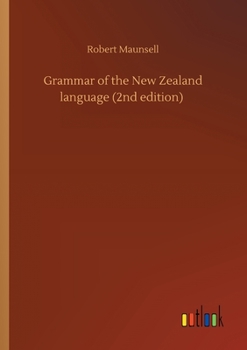 Paperback Grammar of the New Zealand language (2nd edition) Book