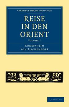 Paperback Reise in Den Orient [German] Book