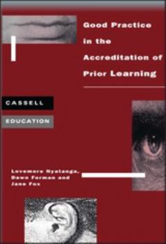Paperback Good Practice Accreditation of Prior Learning Book