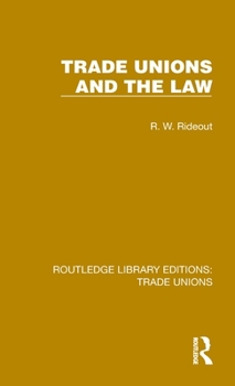 Hardcover Trade Unions and the Law Book