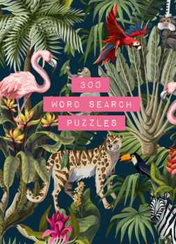 Paperback 300 Word Search Puzzles Book