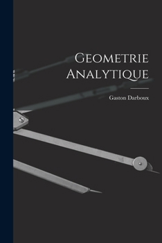 Paperback Geometrie Analytique [French] Book