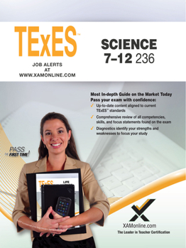 Paperback 2017 TExES Science 7-12 (236) Book