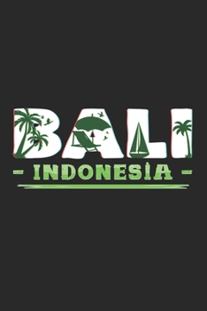 Bali Indonesia : 6x9 Bali - Grid - Squared Paper - Notebook - Notes