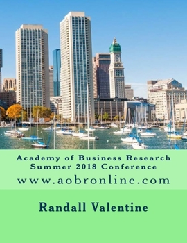 Paperback Academy of Business Research Summer 2018 Conference Book