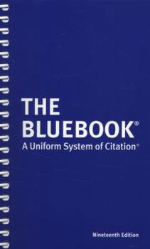 Spiral-bound Bluebook a Uniform System of Citation Book