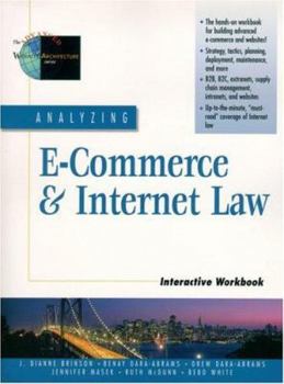 Paperback Analyzing E-Commerce and Internet Law Interactive Workbook Book