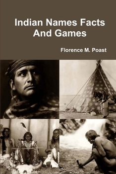 Paperback Indian Names Facts And Games Book