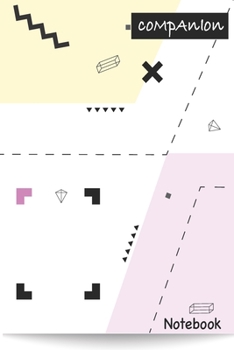 Companion Notebook: Designer Notebook: Wide Ruled Lined Paper Notebook Journal: Designer Workbook for Writing Notes